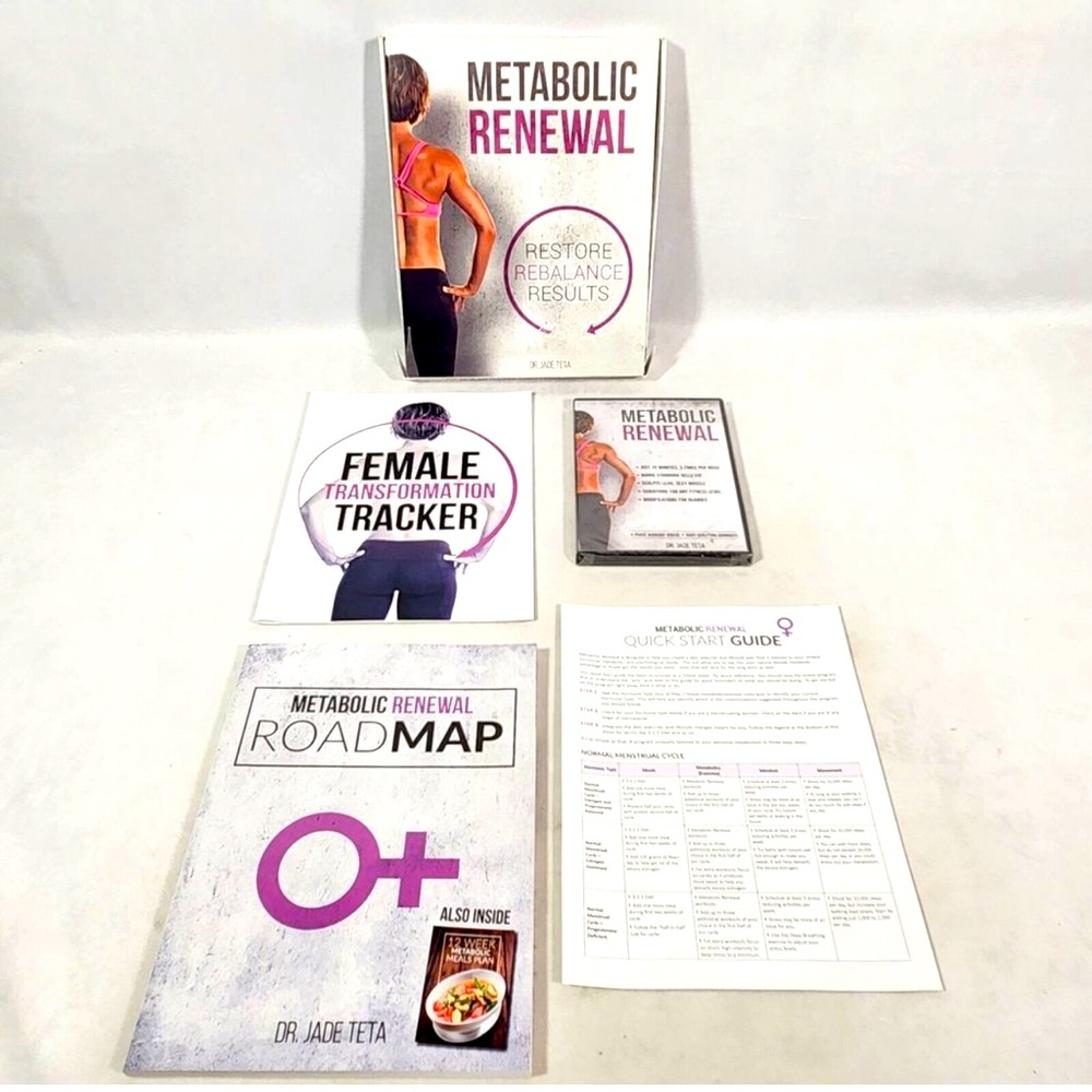 Metabolic Renewal 12 week program by Dr Jade Teta
